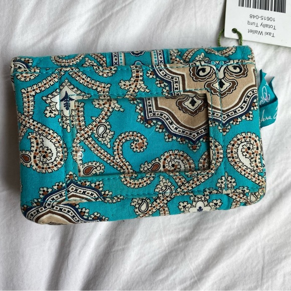 vera bradley totally turq taxi wallet 🩵 - Picture 5 of 7